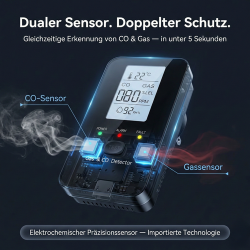 Oxy Loom 4-in-1 CO- & Gasmelder